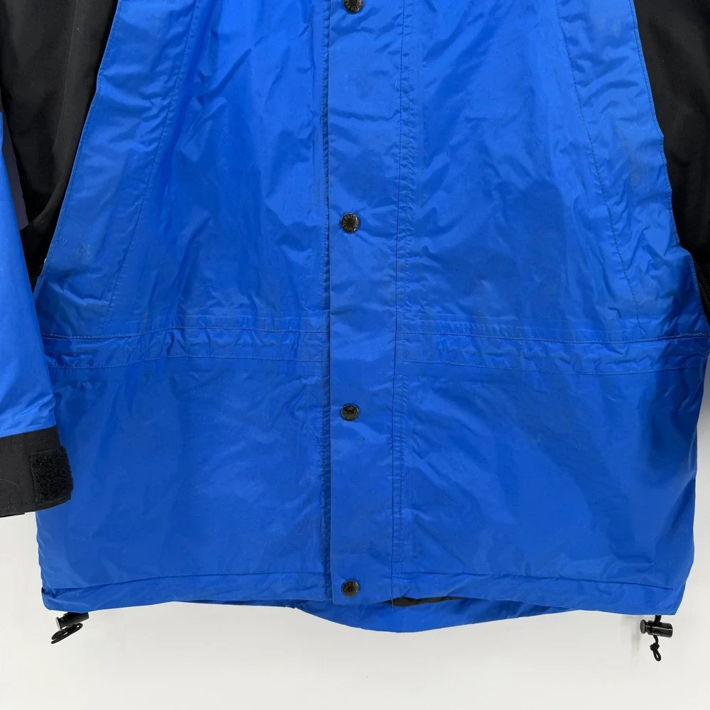 Vintage The North Face Mountain Light Jacket Mens M Blue Black Gore-Tex USA Made